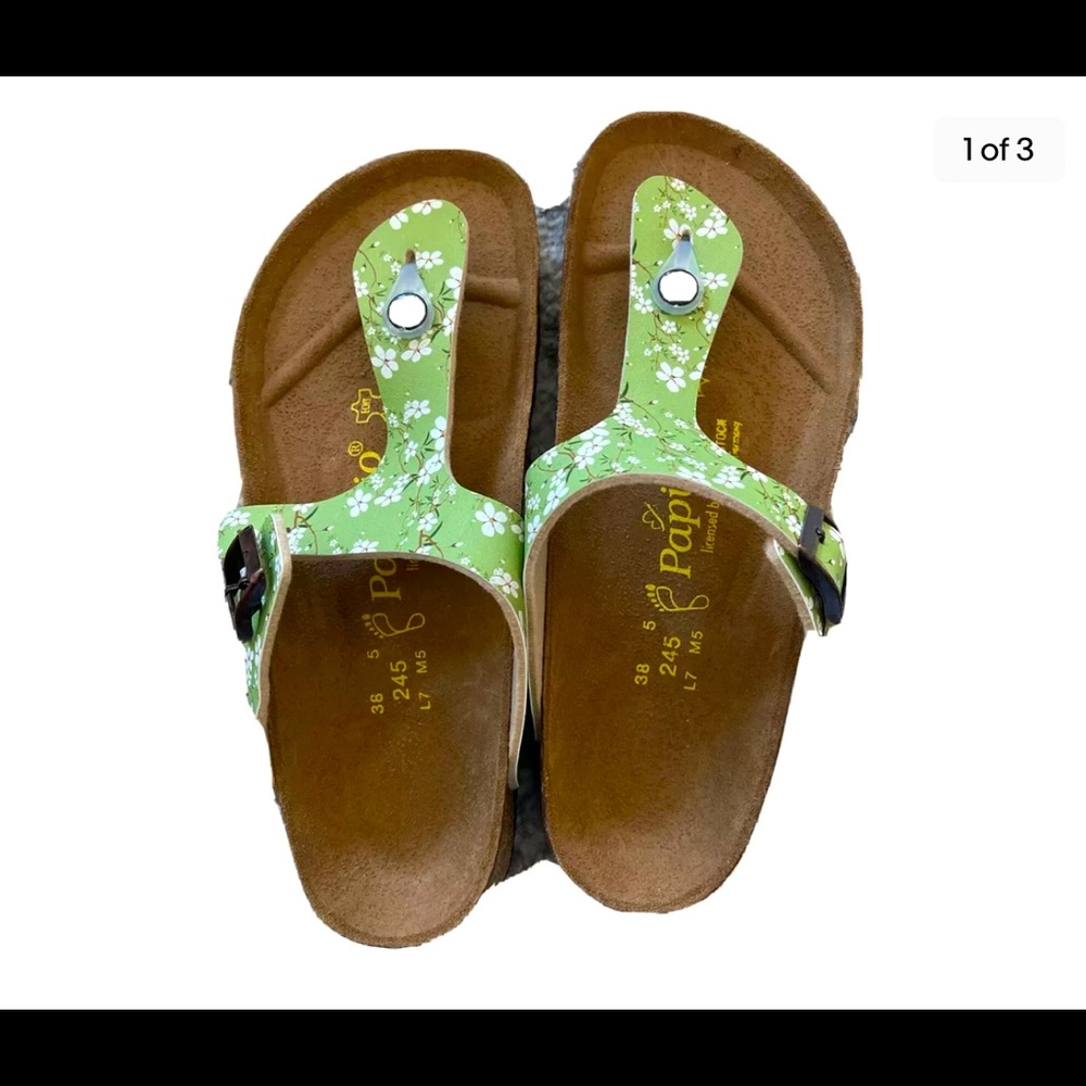 Birkenstock Papillio 38/7 Flower Print